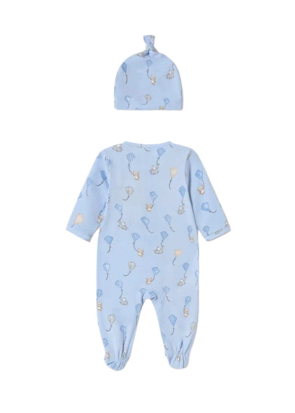 Mayoral Babygrow Mayoral Blue Kites Babygrow with Hat