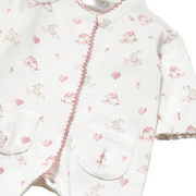 Mayoral Babygrow Mayoral Cream Cross-stitch Bunnies Babygrow