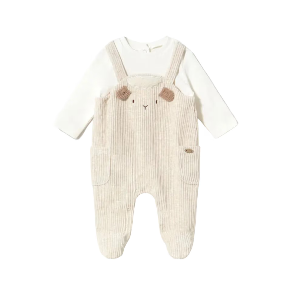 Mayoral Babygrow Mayoral Cream Sheep Babygrow