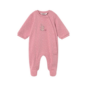 Mayoral Babygrow Mayoral PInk Cross-stitch Bunny Babygrow