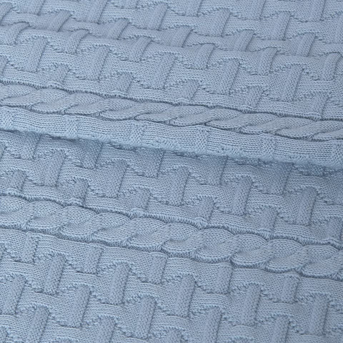 Mayoral Blanket Mayoral Powder Blue Knit Blanket