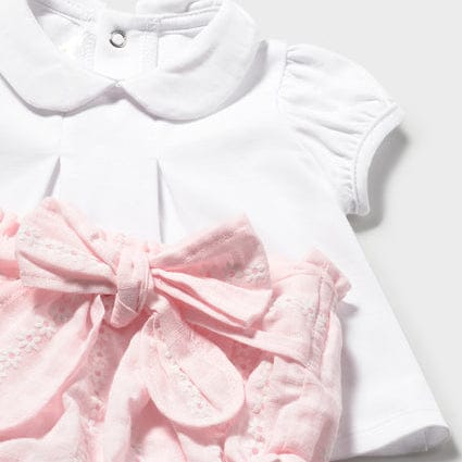 Mayoral Dungaree Set Mayoral Pink Bloomer Set