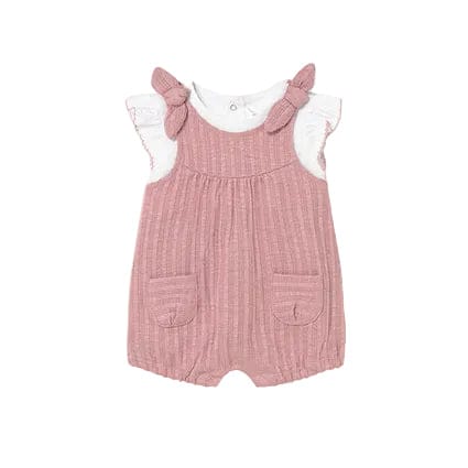 Mayoral Dungaree Set Mayoral Pink Dungaree Set