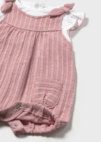 Mayoral Dungaree Set Mayoral Pink Dungaree Set