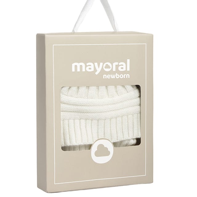 Mayoral Hat & Gloves Mayoral Hat & Mittens Set Cream