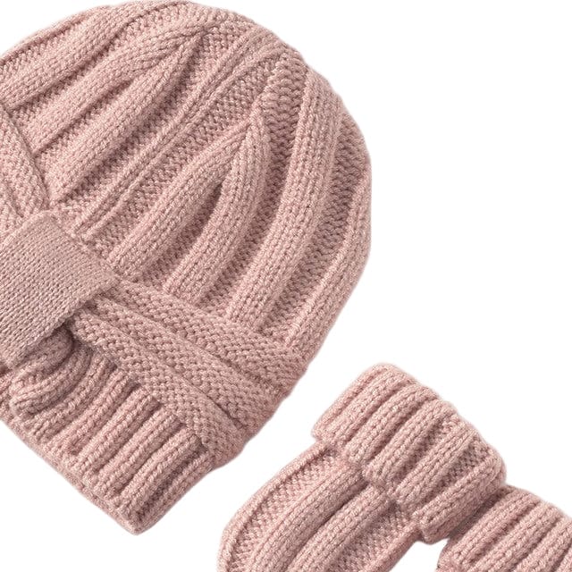 Mayoral Hat & Gloves Mayoral Hat & Mittens Set Pink