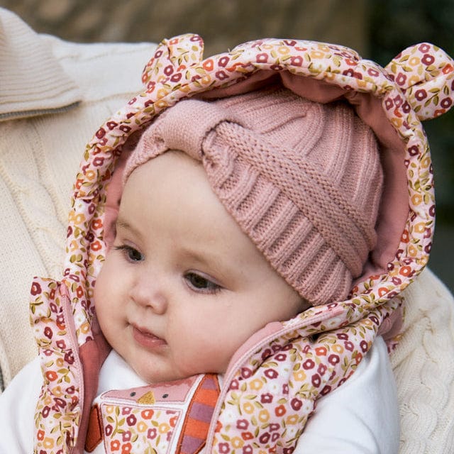 Mayoral Hat & Gloves Mayoral Hat & Mittens Set Pink