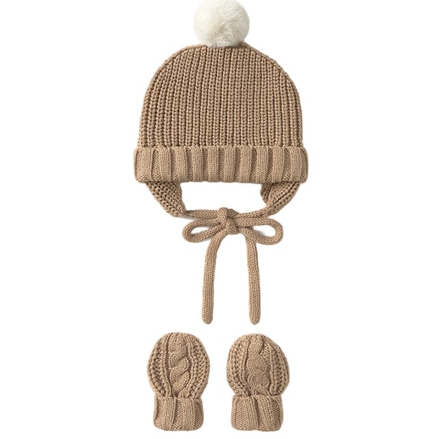 Mayoral Hat & Gloves Mayoral Hat & Mittens Set Toffee