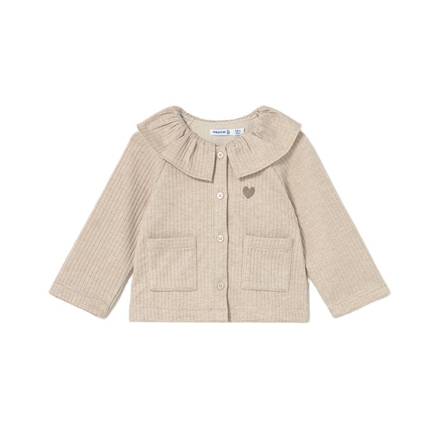 Mayoral Jacket Mayoral Girls Beige Jacket