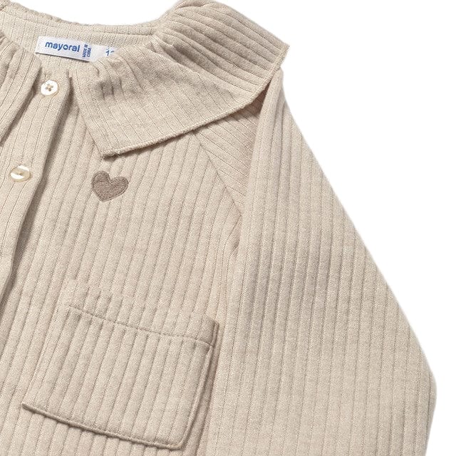 Mayoral Jacket Mayoral Girls Beige Jacket