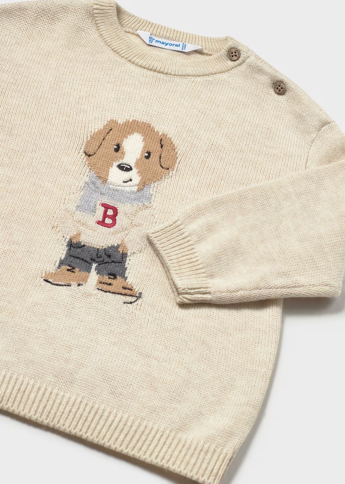 Mayoral Jumper Mayoral Boys Dog Knit Sweater