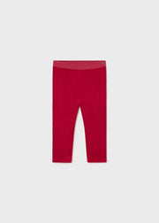 Mayoral Leggings Mayoral Red Velvet Leggings