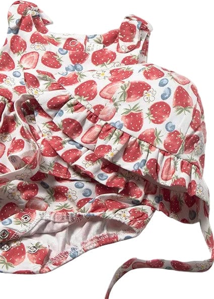 Mayoral Mayoral Strawberry Romper with Hat