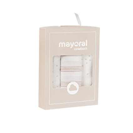 Mayoral Muslin Cloth Mayoral Trio Muslins Neutral