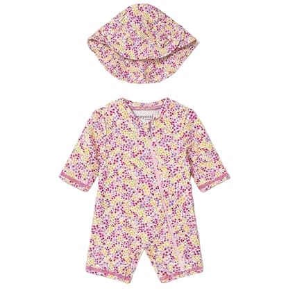 Mayoral Swim Suit Mayoral Swimming Romper with Hat