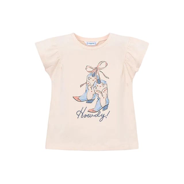 Mayoral T Shirt Mayoral 'Howdy' T-Shirt