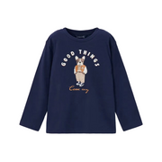 Mayoral T Shirt Mayoral Navy Dog T-Shirt