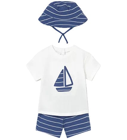 Mayoral Three Piece Set Mayoral Boys Boat Three Piece Set