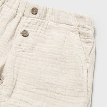 Mayoral Top Mayoral 2 Piece Cream Linen Set