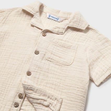 Mayoral Top Mayoral 2 Piece Cream Linen Set