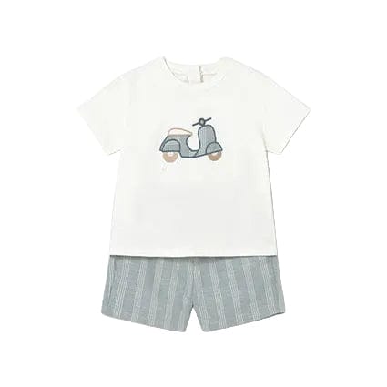 Mayoral Top Mayoral 2 Piece 'Mint Vespa' Set