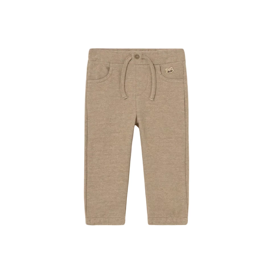 Mayoral Two Piece Set Mayoral Boys Taupe Two Piece