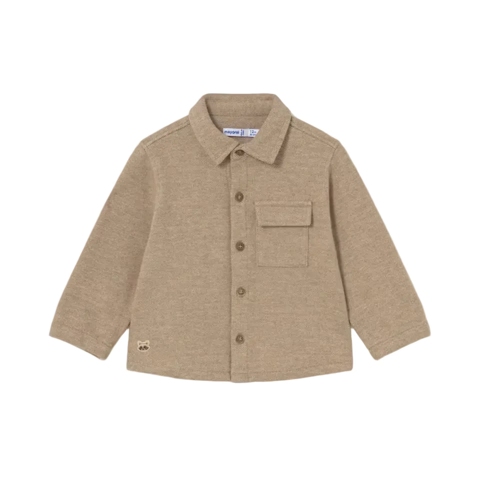 Mayoral Two Piece Set Mayoral Boys Taupe Two Piece