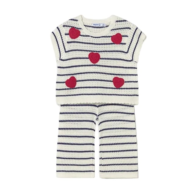 Mayoral Two Piece Set Mayoral Nautical Heart Two Piece