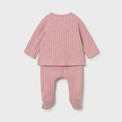 Mayoral Two Piece Set Mayoral Pink Wrap Over Two Piece Set