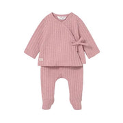 Mayoral Two Piece Set Mayoral Pink Wrap Over Two Piece Set