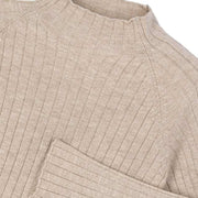Mayoral Two Piece Set Mayoral Ribbed Taupe Two Piece Set