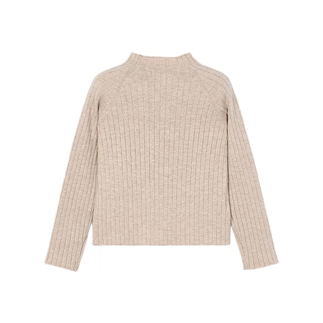 Mayoral Two Piece Set Mayoral Ribbed Taupe Two Piece Set