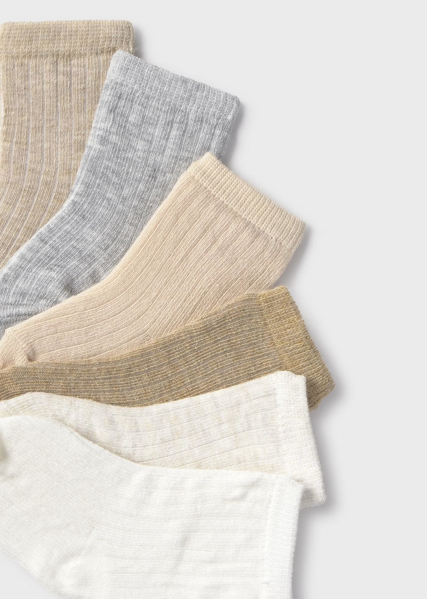 Mayoral 6 Pack of Socks Neutral