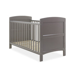 Obaby Cot & Cot Bed Cot only OBABY Taupe Grey Grace Cot Bed - Direct Delivery