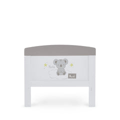 Obaby Cot & Cot Bed OBABY Grace Inspire Cot Bed - Hello World Koala - Grey