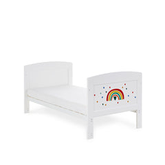 Obaby Cot & Cot Bed OBABY Grace Inspire Cot Bed - Rainbow Multicolour