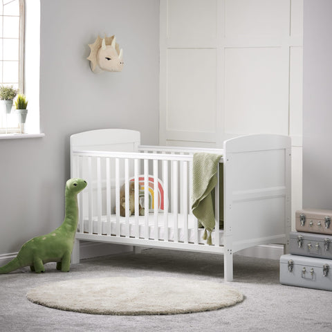 Obaby Cot & Cot Bed White OBABY Grace 2 Piece Room Set