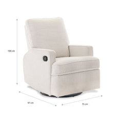 Obaby Nursery Furniture Obaby Madison Swivel Glider Recliner Chair - Direct Delivery