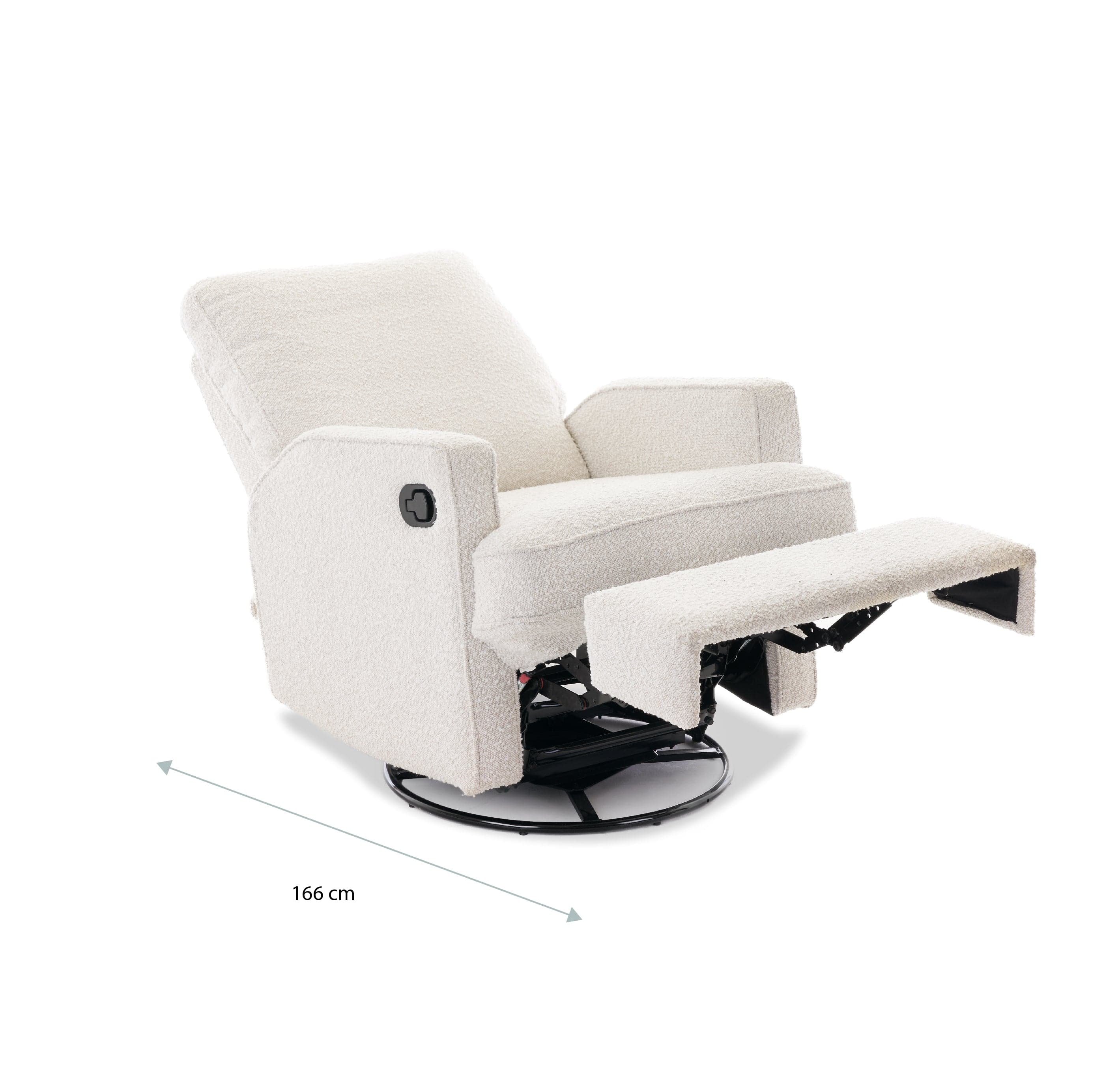 Obaby Nursery Furniture Obaby Madison Swivel Glider Recliner Chair - Direct Delivery