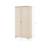 Obaby Under Drawer Obaby Evie Double Wardrobe - Direct Delivery - Pre Order