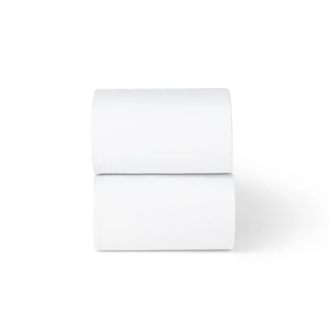 Snuz Bedding Snuz Twin Pack Cot  Sheets - White