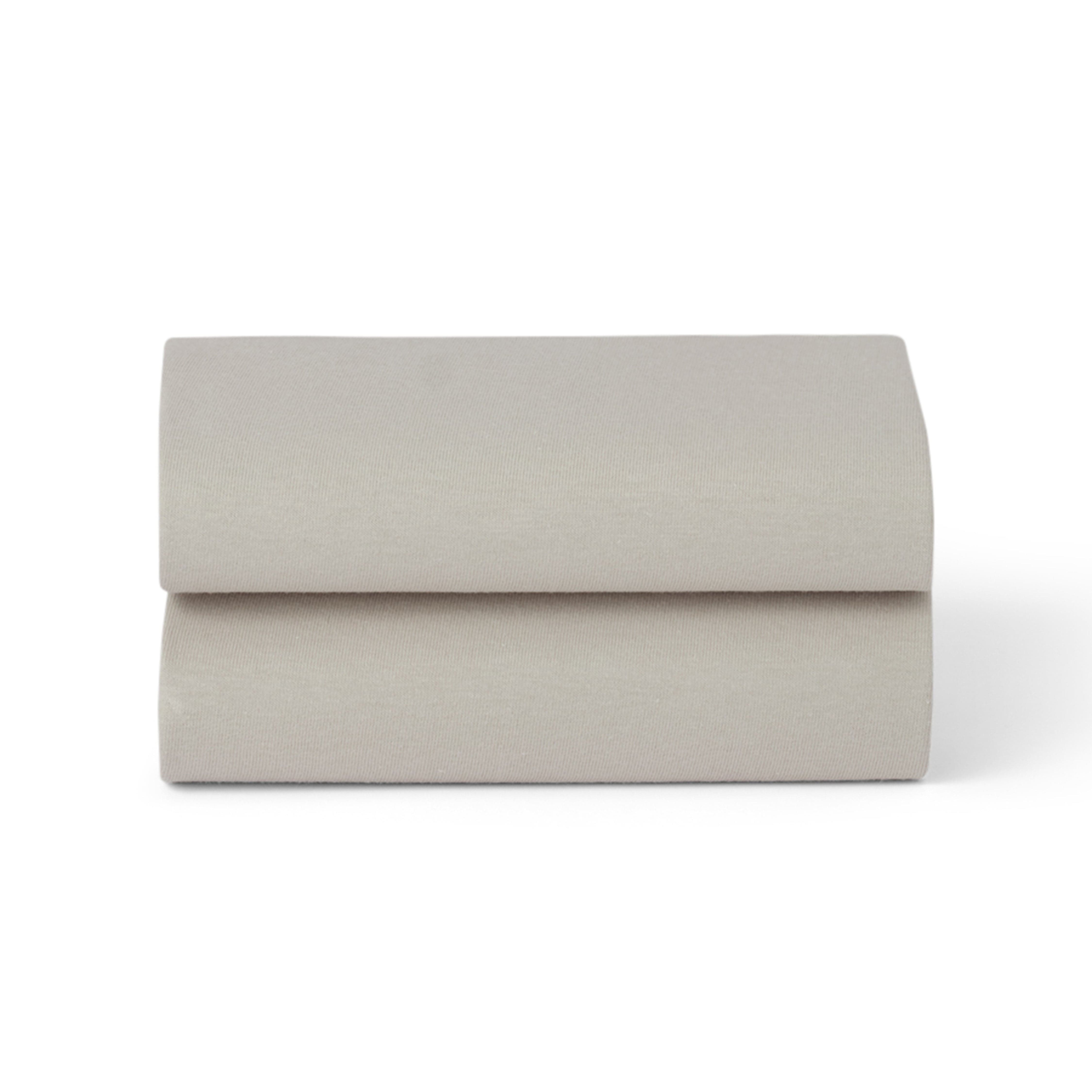 Snuz Bedding Snuz Twin Pack Crib Sheets - Grey