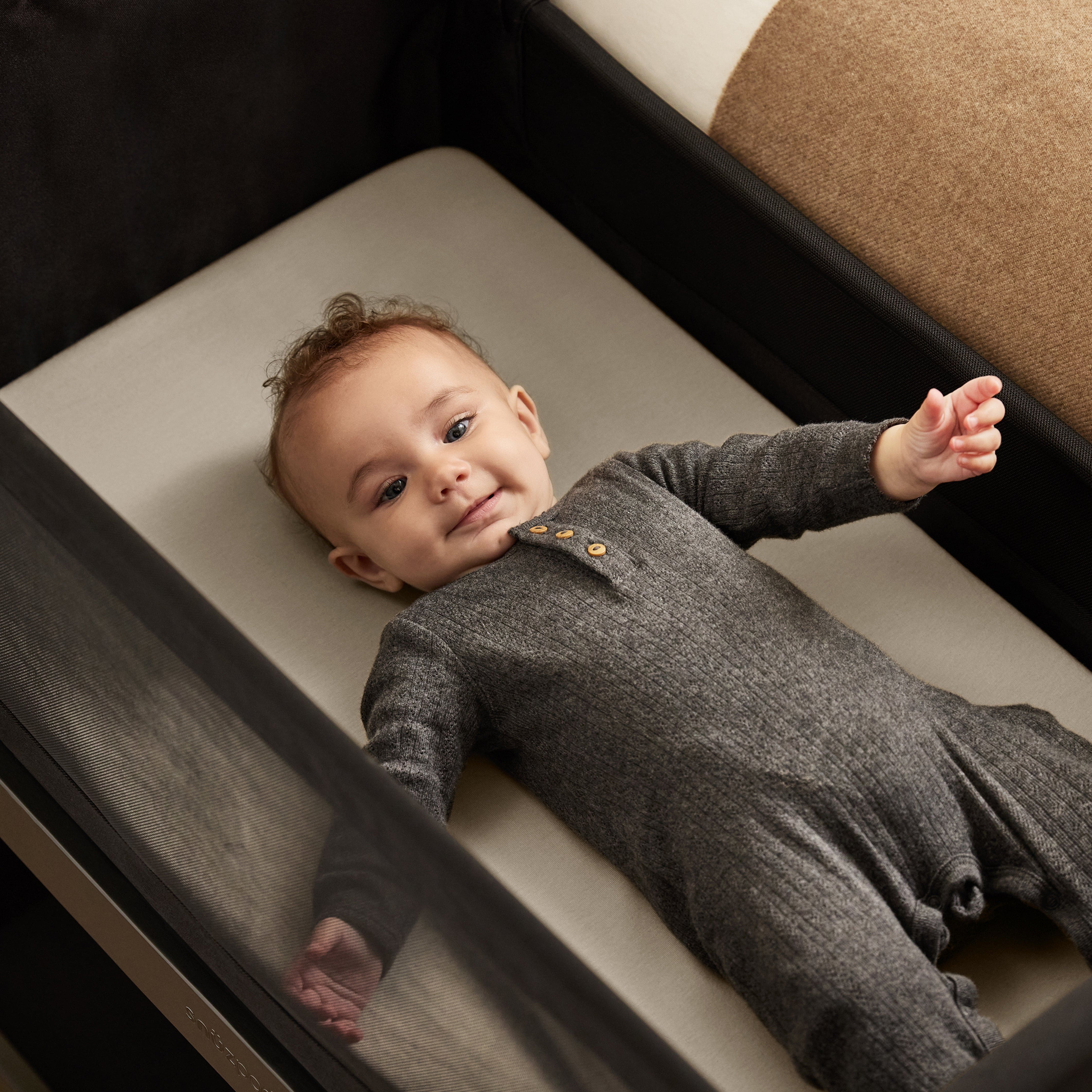 Snuz Bedding Snuz Twin Pack Crib Sheets - Grey