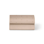 Snuz Bedding Snuz Twin Pack Crib Sheets - Mocha Cross