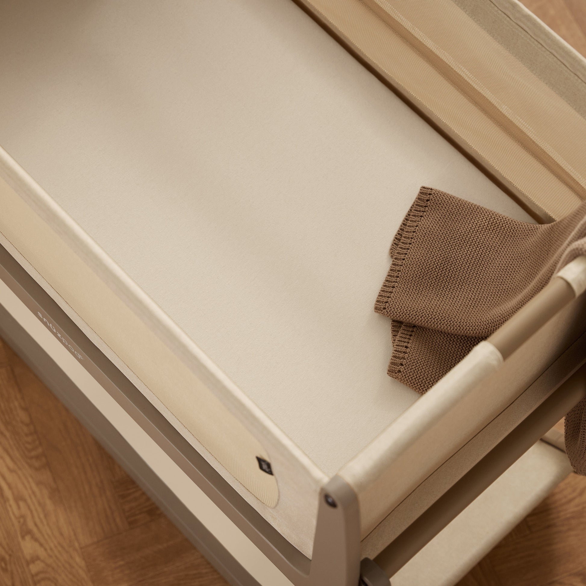 Snuz Bedding Snuz Twin Pack Crib Sheets - Sand