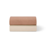 Snuz Bedding Snuz Twin Pack Moses Sheets - Blush dot