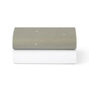 Snuz Bedding Snuz Twin Pack Moses Sheets - Sage Cross