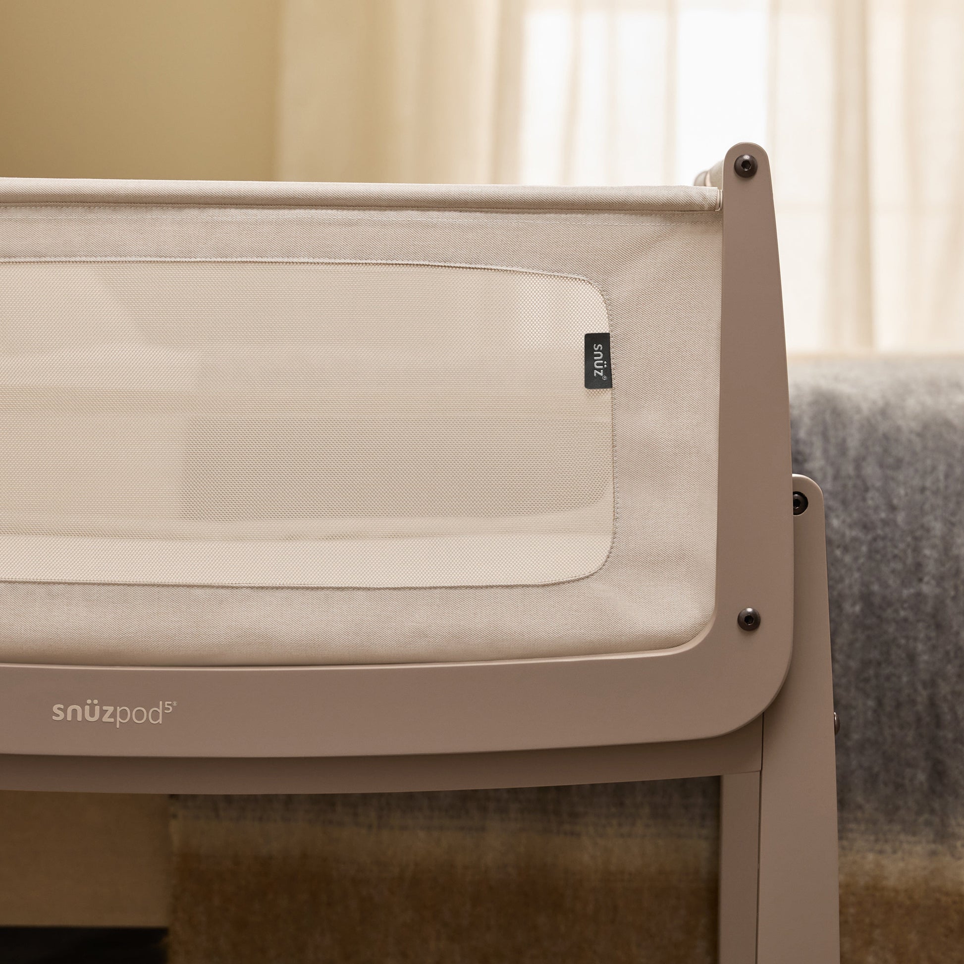Snuz Moses Baskets & Cribs Snuzpod 5 - Mocha