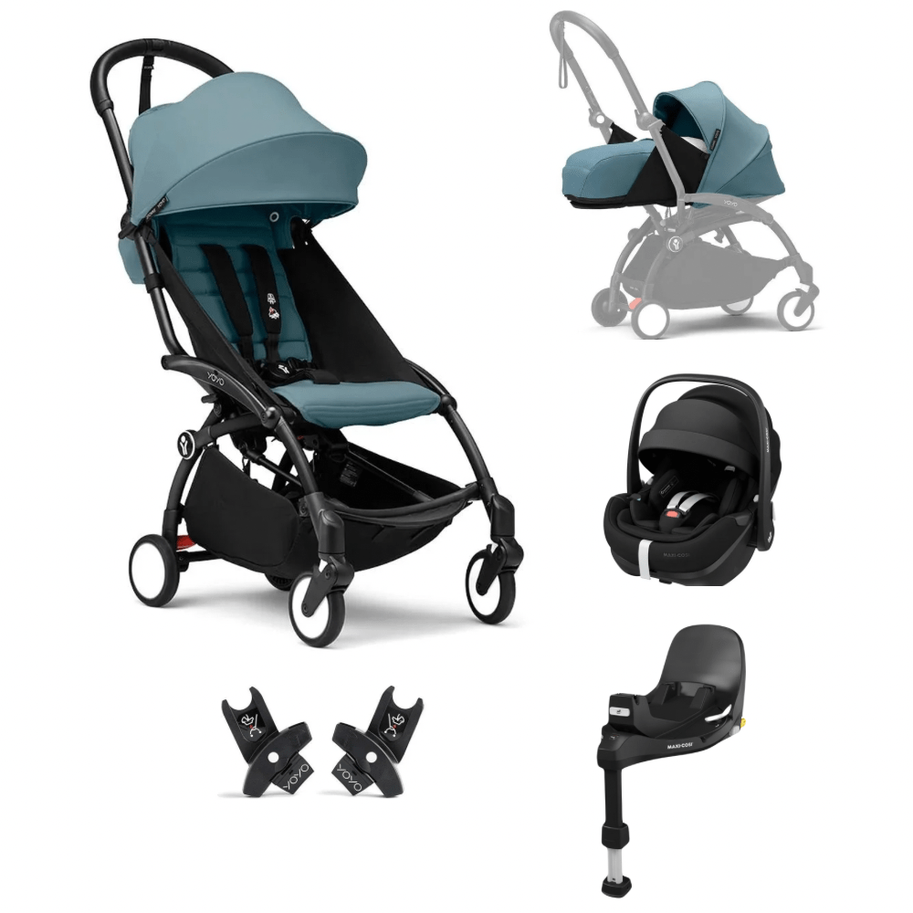 buy stokke pram Stokke YoYo3 0+, 6+ & Maxi Cosi Pebble 360 Pro Bundle – Bababoom Boutique