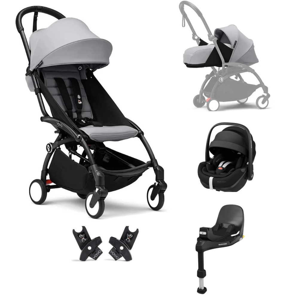 maxi cosi pebble 360 stroller Stokke YoYo3 0+, 6+ & Maxi Cosi Pebble 360 Pro Bundle – Bababoom Boutique
